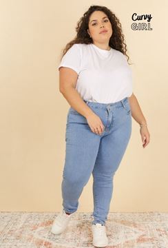 Picture of CURVY GIRL PUSH UP JEANS